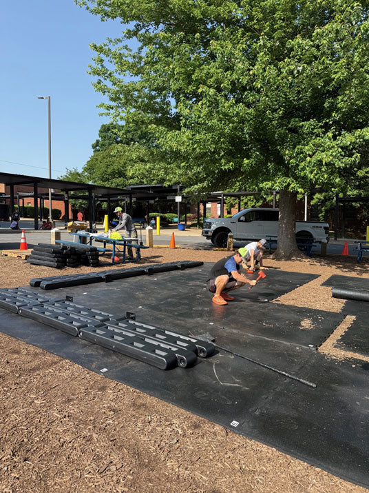 Permanent Gaga Ball Pit Wear Mat